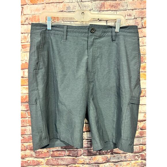 O’Neill crossover board shorts blue striped men’s size 34 - Picture 1 of 7